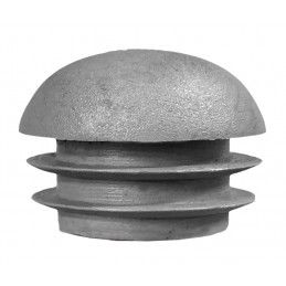 Plastic chair leg cap (inside, ball, round, 18-23-25, gray)