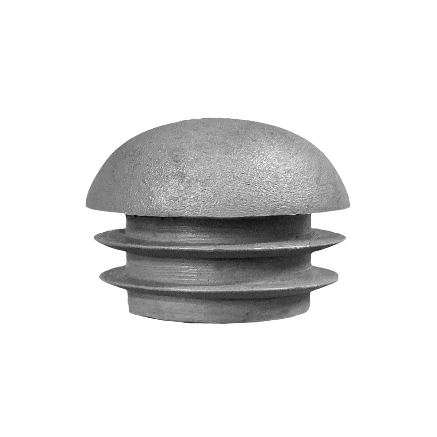 Plastic chair leg cap (inside, ball, round, 18-23-25, gray)