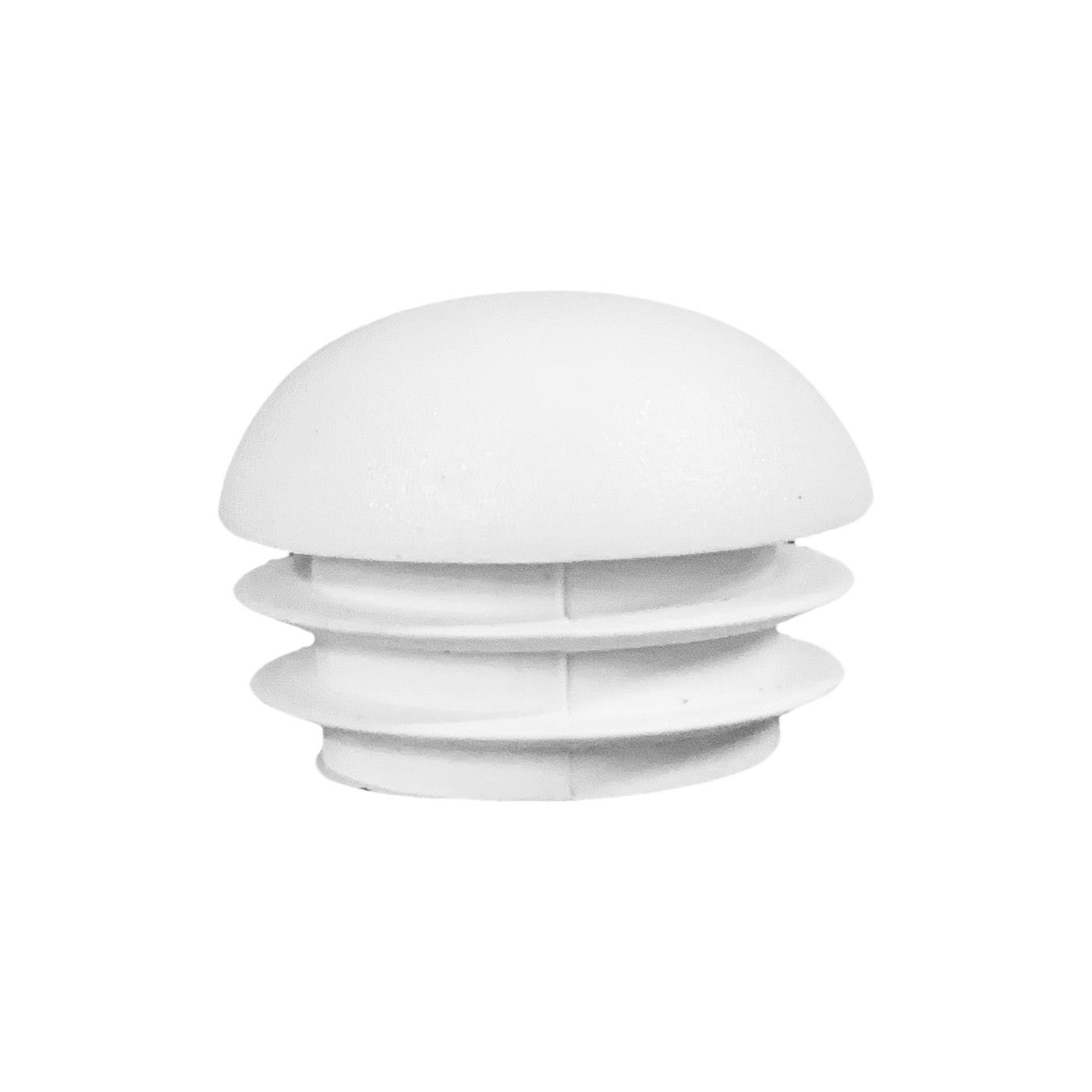 Plastic chair leg cap (inside, ball, round, 18-23-25, white)