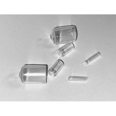 Set von 50 flexiblen Hülsen (Außenkappe, Hülse, rund, 2.0 mm