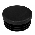 Plastic chair leg cap (inside, round, 14-16-18, black) [I-RO-18-B]