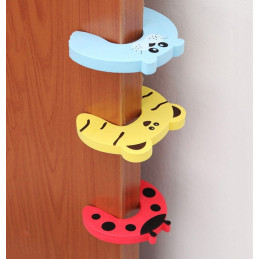 Set of 14 kids door stoppers (foam finger protectors)