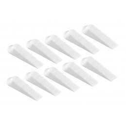 Lot de 10 butées de porte basiques (blanc)