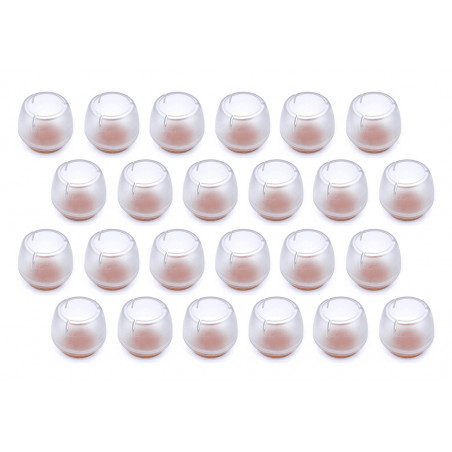 Jeu de 16 couvre-pieds de chaise en plastique (extérieur Jeu de 16 couvre-pieds de chaise en plastique (extérieur