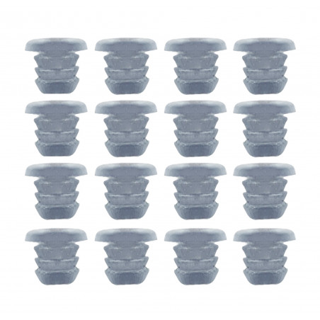 Set of 300 pvc caps, buffers, door dampers (type 1 Set of 300 pvc caps, buffers, door dampers (type 1