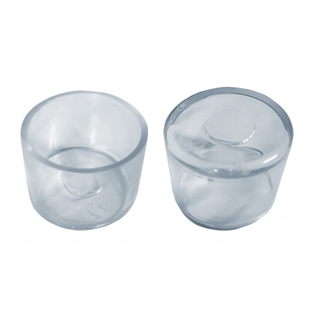 Set van 32 flexibele stoelpootdoppen (omdop, rond, 50 mm Set van 32 flexibele stoelpootdoppen (omdop, rond, 50 mm